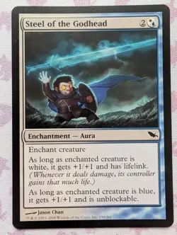 MtG Steel of the Godhead 150/301 Shadowmoor Regular Common - Image 1