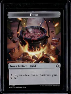 Plot 20 / Food 4 - Token - OTJ - NM - MTG Magic the Gathering - Image 2