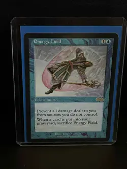 Energy Field Urza's Saga Magic: the Gathering Moderately Played, English - Image 1