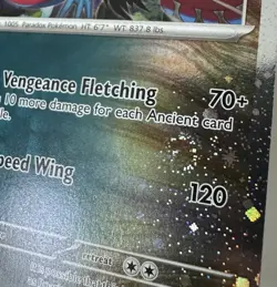 Roaring Moon - (Cosmos Holo) 109/162 Pokemon TCG Holo NM/MINT SWIRL - Image 2