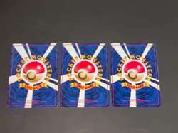 Pokemon card Old Back Japanese Charmander Bulbasaur Squirtle Base set eb161 - Image 5