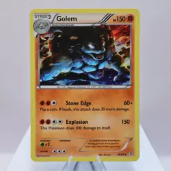 Pokemon TCG - Golem 45/83 Generations Holo Rare - EXC - Image 2