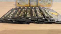 Lot 8x Pokemon Celebrations Booster Packs + 3x Pikachu Birthday Blackstar Promo - Image 2