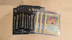 Lot 8x Pokemon Celebrations Booster Packs + 3x Pikachu Birthday Blackstar Promo - Image 3