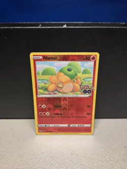 Pokemon TCG: Numel (Peelable Ditto) 013/078 Pokemon GO Reverse Holo - Image 1
