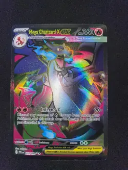Mega Charizard X EX Phantasmal Flames English 109/094 Near Mint In Hand Pokemon - Image 1