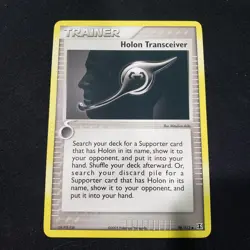 2005 Pokemon - Holon Transceiver - EX Delta Species - 98/113 Uncommon Trainer NM - Image 3