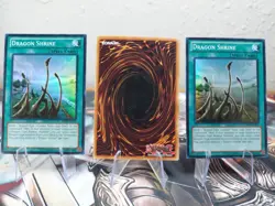 3x Yugioh Dragon Shrine SDBE-EN019 Super Rare Unl Ed LPx2 & HPx1 - Image 1