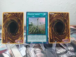 3x Yugioh Dragon Shrine SDBE-EN019 Super Rare Unl Ed LPx2 & HPx1 - Image 2