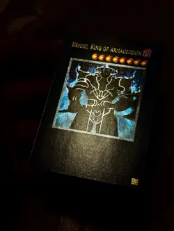 Yugioh 1st Ed Demise, King of Armageddon - Ultimate Rare SOI-EN035 Near Mint/M - Image 1