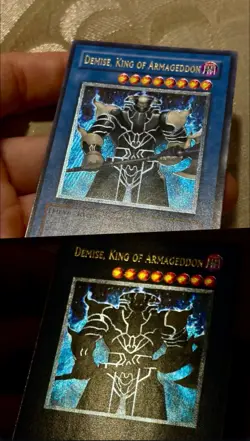 Yugioh 1st Ed Demise, King of Armageddon - Ultimate Rare SOI-EN035 Near Mint/M - Image 2