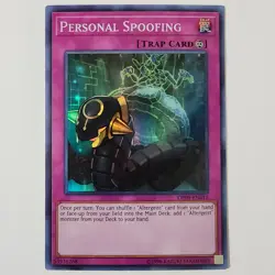 Personal Spoofing - OP09-EN012 - NM/VLP - Super Rare - Unlimited -Yugioh - Image 1