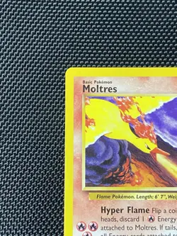 Moltres - 21 - Pokemon Wizards Black Star Promo Card Movie 2000 NM - Image 2