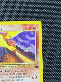 Moltres - 21 - Pokemon Wizards Black Star Promo Card Movie 2000 NM - Image 3