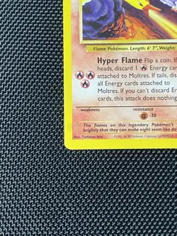 Moltres - 21 - Pokemon Wizards Black Star Promo Card Movie 2000 NM - Image 5