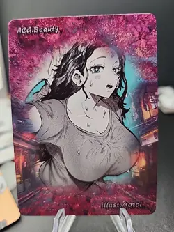 Nico Robin One Piece Waifu Card Doujin Holo - Image 4