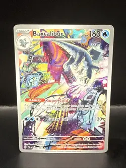 Pokemon TCG Baxcalibur Card 210/193 IR Sv02: Paldea Evolved A - Image 1