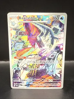 Pokemon TCG Baxcalibur Card 210/193 IR Sv02: Paldea Evolved A - Image 2
