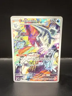 Pokemon TCG Baxcalibur Card 210/193 IR Sv02: Paldea Evolved A - Image 3