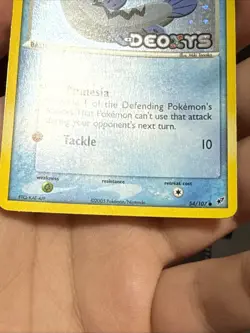 Pokemon Card Barboach 54/107 Reverse Holo Stamped EX Deoxys Light Play - Image 4