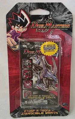 Duel Masters Trading Card Game- Stomp-a-Trons of Invincible Wrath NIB - Image 1