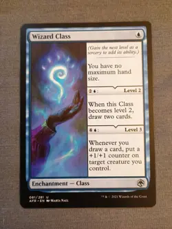 Wizard Class Adventures in the Forgotten Realms Regular NM 81/281 - Image 1