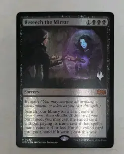 Beseech the Mirror Wilds Of Eldraine Magic The Gathering MTG Promo Foil M/NM - Image 1