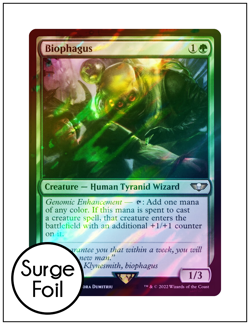 1x Biophagus, Surge Foil, Warhammer 40k, Magic MTG NM - Image 1