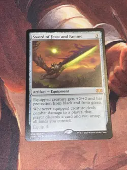 Sword Of Feast And Famine X1 Mtg Double Masters Nm - Image 1