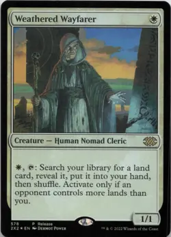 Weathered Wayfarer - FOIL - P Launch Party & Release Event Promos 578 - MTG - Image 1