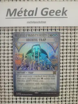 Archive Trap NM Foil EN Free Shipping in Canada !! - Image 1