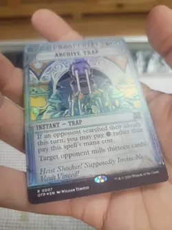 Archive Trap NM Foil EN Free Shipping in Canada !! - Image 4