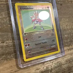 Pokemon Best of Game 2003 Hitmonchan Reverse Holo 2/9 Graded CGC 8.5 Near Mint+ - Image 4