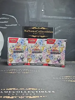Pokemon TCG Scarlet & Violet Prismatic Evolutions Booster Bundles - LOT of (3) - Image 1