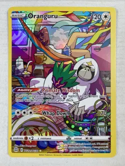 Pokemon Oranguru TG12/TG30 Brilliant Stars Trainer Gallery Ultra Rare Holo NM - Image 1