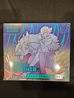 Pokemon TCG Scarlet & Violet Journey Together ETB -- Torn Seal -- See Photos - Image 1
