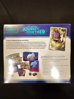 Pokemon TCG Scarlet & Violet Journey Together ETB -- Torn Seal -- See Photos - Image 2