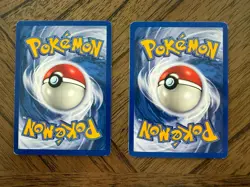Shadowless Poliwag 59/102 & Poliwhirl 38/102 Base Set Vintage WOTC Pokemon TCG - Image 3