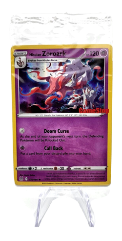 2022 Hisuian Zoroark Pre-Release Promo SWSH272 Pokemon TCG Lost Origin SEALED - Image 2