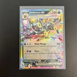 Umbreon EX 60/131 Prismatic Evolutions Double Rare Pokemon Cards - Pack Tresh - Image 1