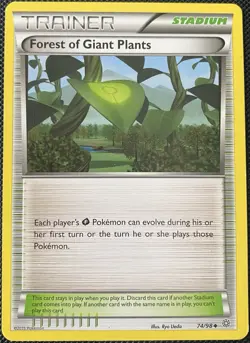Forest of Giant Plants 74/98 XY-Ancient Origins Regular - Pokemon Card - Image 1