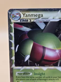Yanmega Prime 98/102 Holo Pokemon TCG Heartgold Soulsilver Triumphant Card MP - Image 2