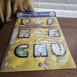 Pikachu World Collection 2000 Pokemon Factory Sealed Folder & 9 Card Promo Set - Image 2