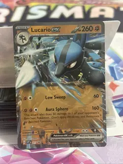Lucario ex 017 Sv: Scarlet & Violet Promo Cards Holo - Image 1