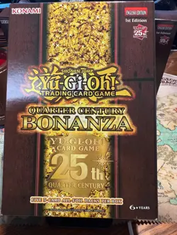 Yu-Gi-Oh! Trading Card Game 25th Anniversary Quarter Century BONANZA Box - Image 1