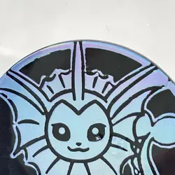 Vaporeon Coin Pokemon Card Game Collection 5th Edition TCG Gacha Gashapon Japan - Image 2