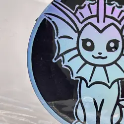 Vaporeon Coin Pokemon Card Game Collection 5th Edition TCG Gacha Gashapon Japan - Image 4