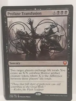 Profane Transfusion CMR MTG N/M SHIPS FREE!!! - Image 1