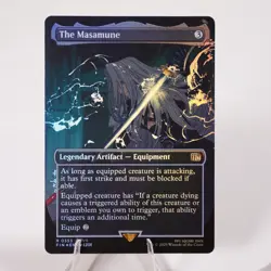 The Masamune Borderless Foil 353 Final Fantasy FIN MTG NM See Video - Image 1