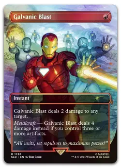Galvanic Blast (Rainbow Foil) #1732 (NM) Secret Lair Drop SLD Magic MTG - Image 1